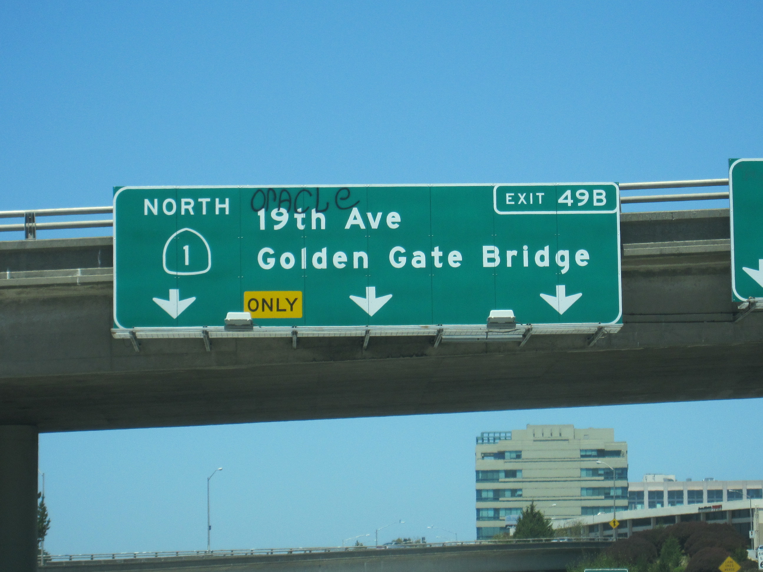 On the way to Golden Gate Bridge